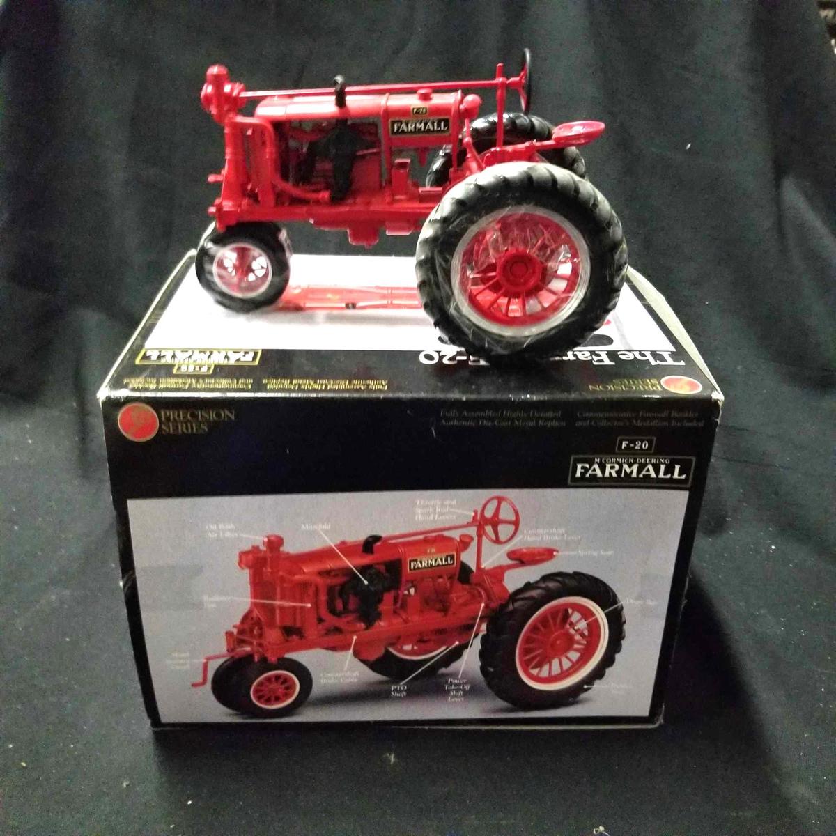 1/16 scale Ertl Precision Series Farmall F20 Tractor, New w/Box