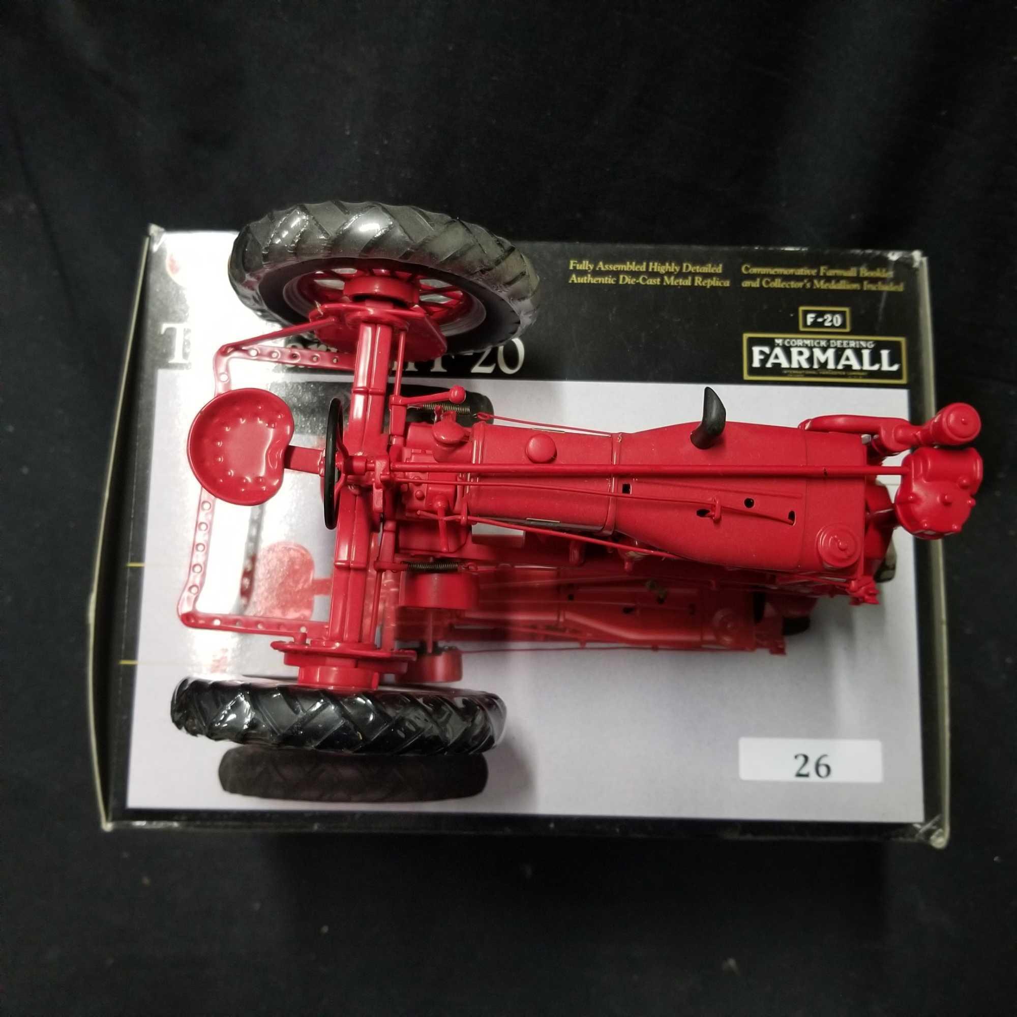 1/16 scale Ertl Precision Series Farmall F20 Tractor, New w/Box