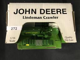 1/16 scale Ertl JD Lindeman Crawler in Box