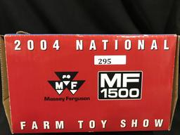 1/32 scale Ertl 2004 National Farm Toy Show MF 1500 4WD Tractor, NIB