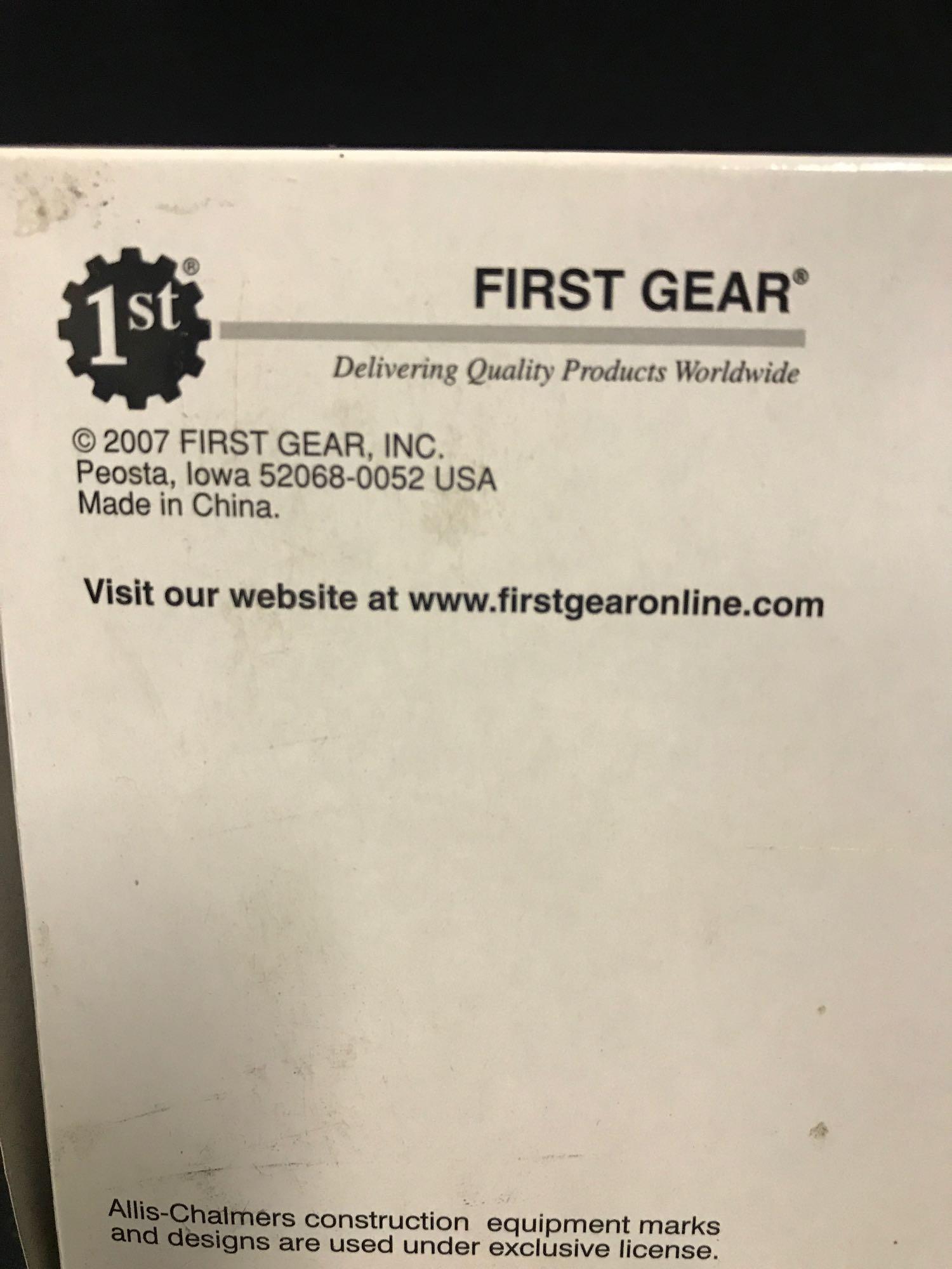 1/50 scale First Gear 2007 National Toy Truck-n-Construction Show A-C TS-300 Motor Scraper, NIB