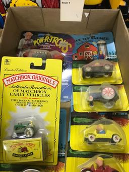 Assortment of Matchbox and Toy Farmer Collectibles
