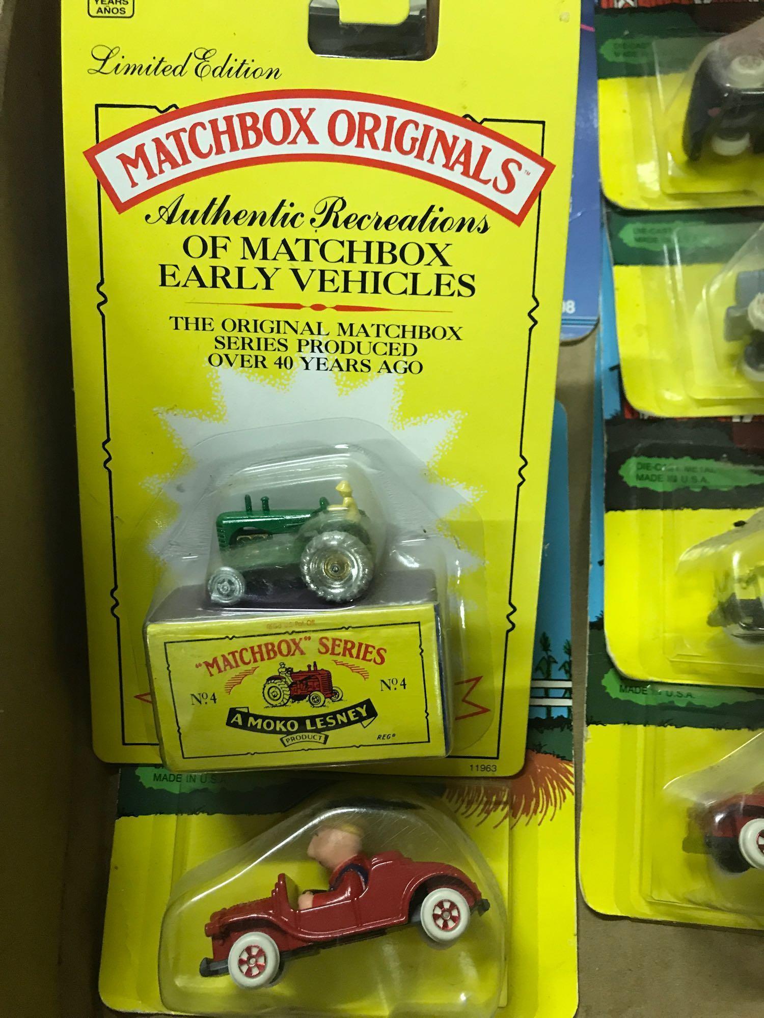 Assortment of Matchbox and Toy Farmer Collectibles