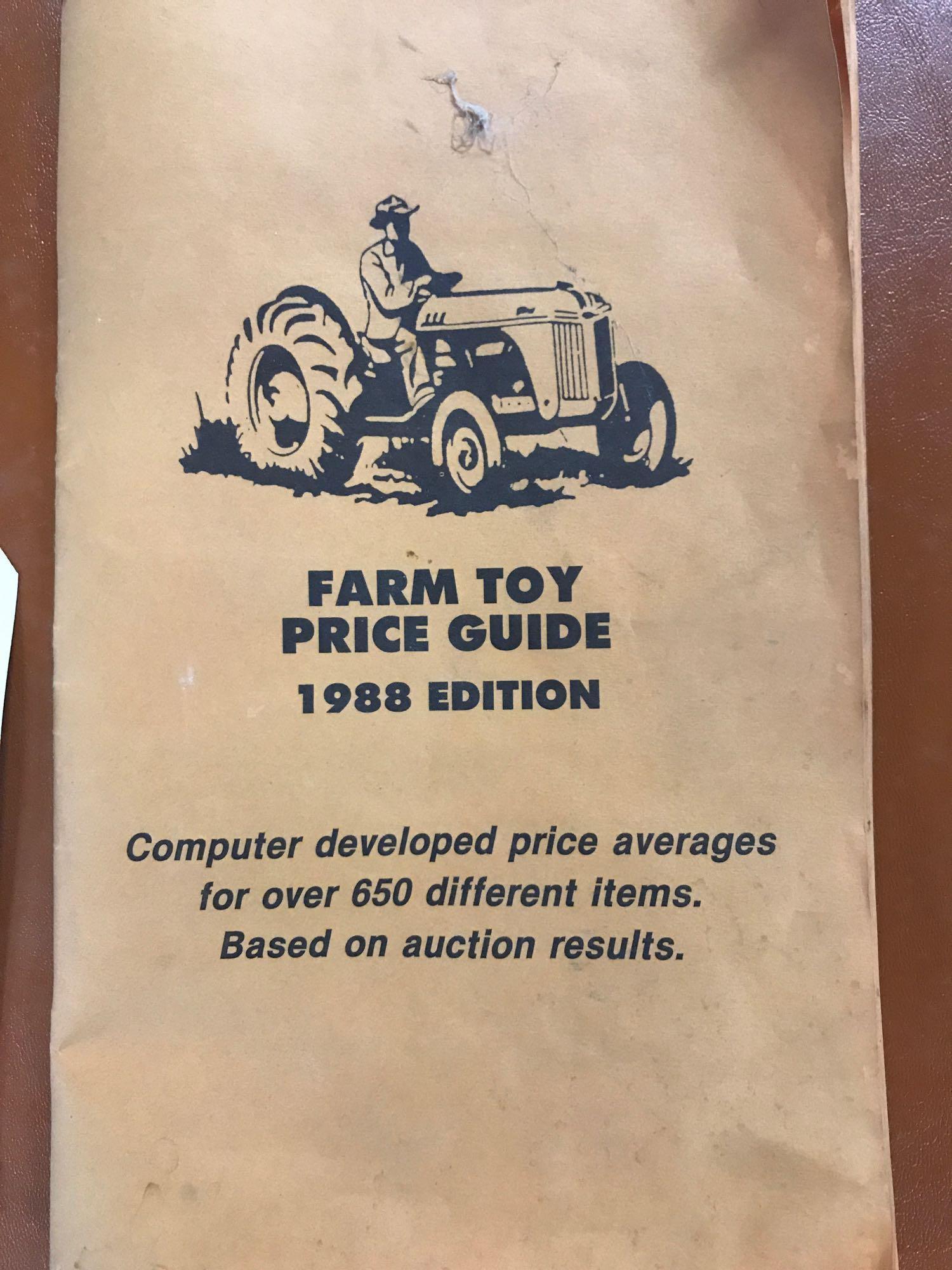 1985 A Collectors Guide to 1/64 Scale Toys and 1988 Farm Toy Price Guide