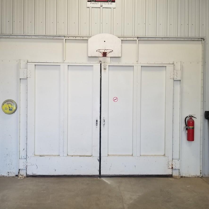 28" Long x 14' Wide Modified Down Draft Paint Booth
