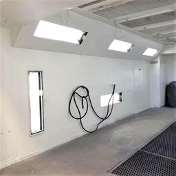 28" Long x 14' Wide Modified Down Draft Paint Booth