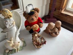 Misc. figurines, Christmas ornaments with stands