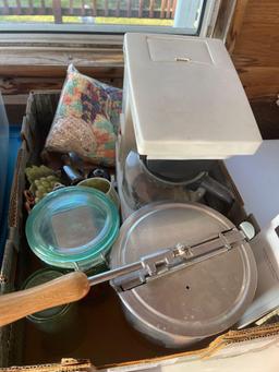 Popcorn popper, coffee maker, etc.
