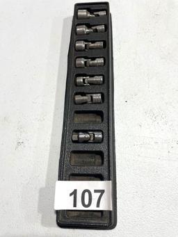 Snap On...1/4'' Metric Swivel Sockets