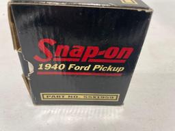 Snap-On 1/25 scale 1940 Ford Pickup Bank,... NIB