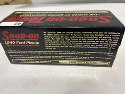 Snap-On 1/25 scale 1940 Ford Pickup Bank,... NIB