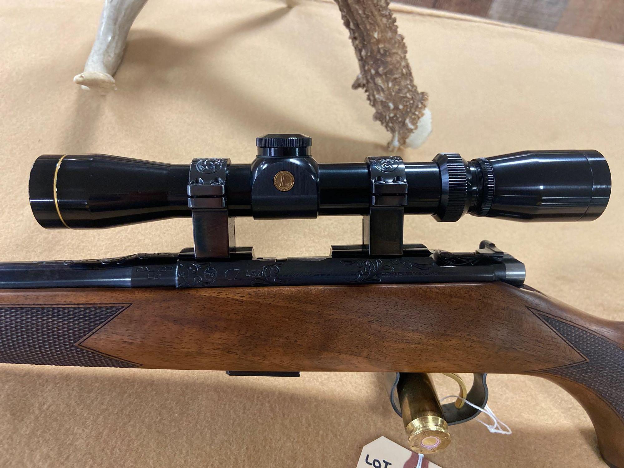 CZ MODEL 452 GRAND FINALE .22 LR RIFLE