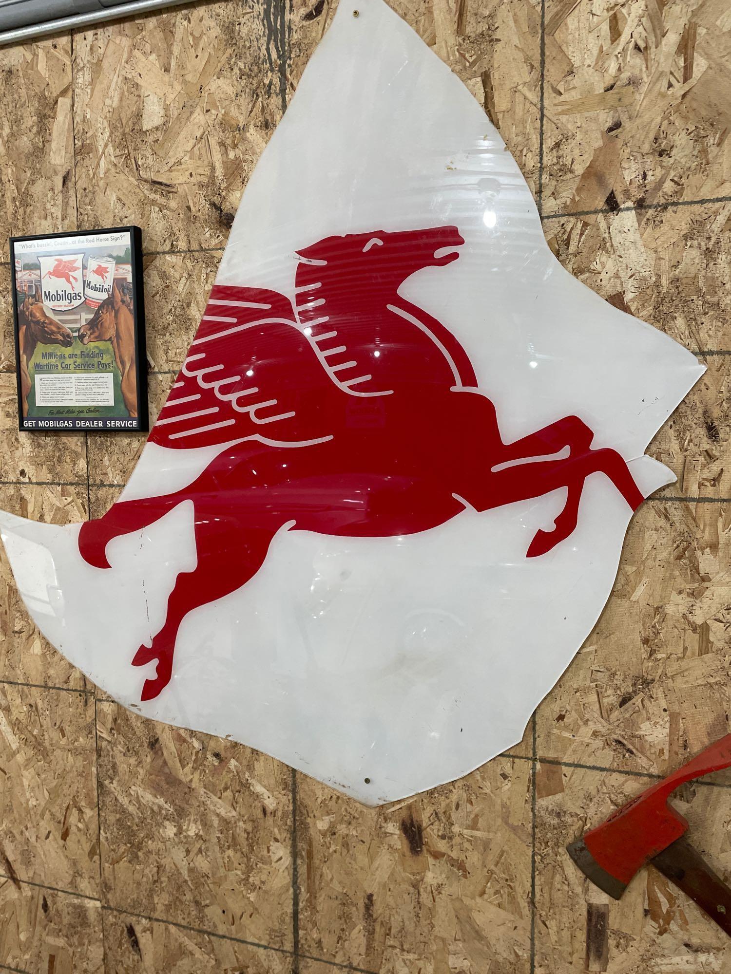 Mobil Pegasus Sign