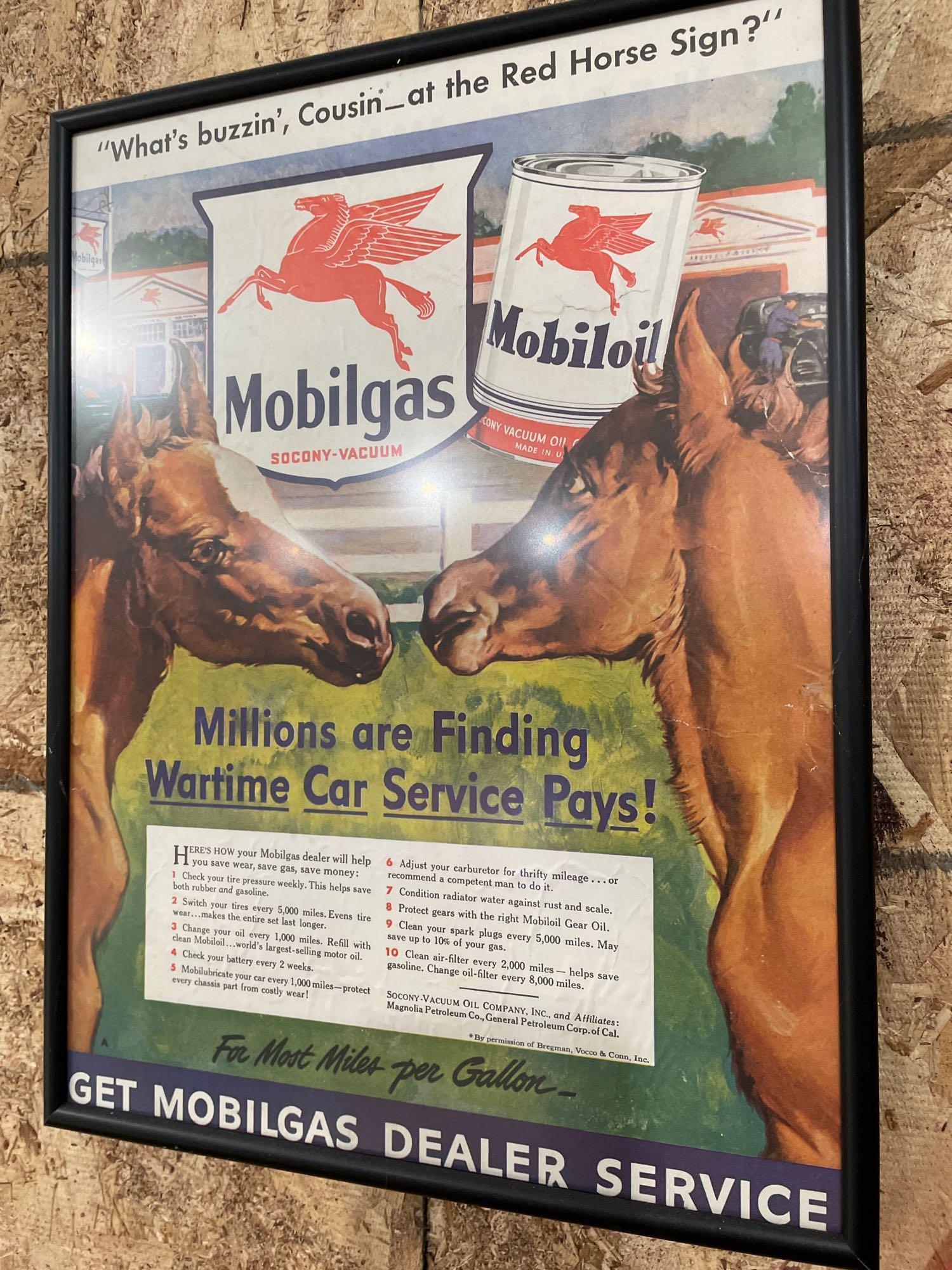 Mobil Pegasus Sign