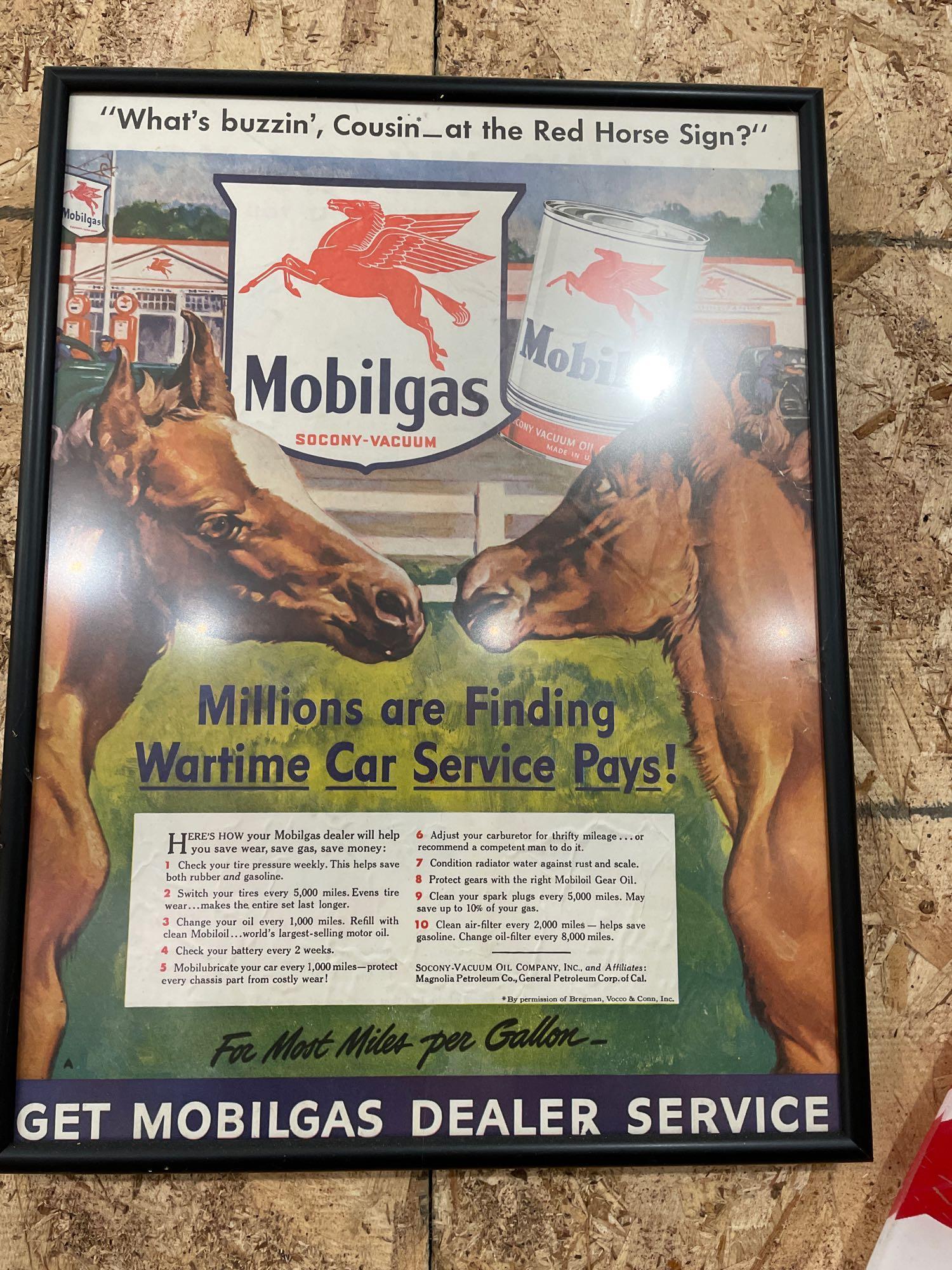 Mobil Pegasus Sign