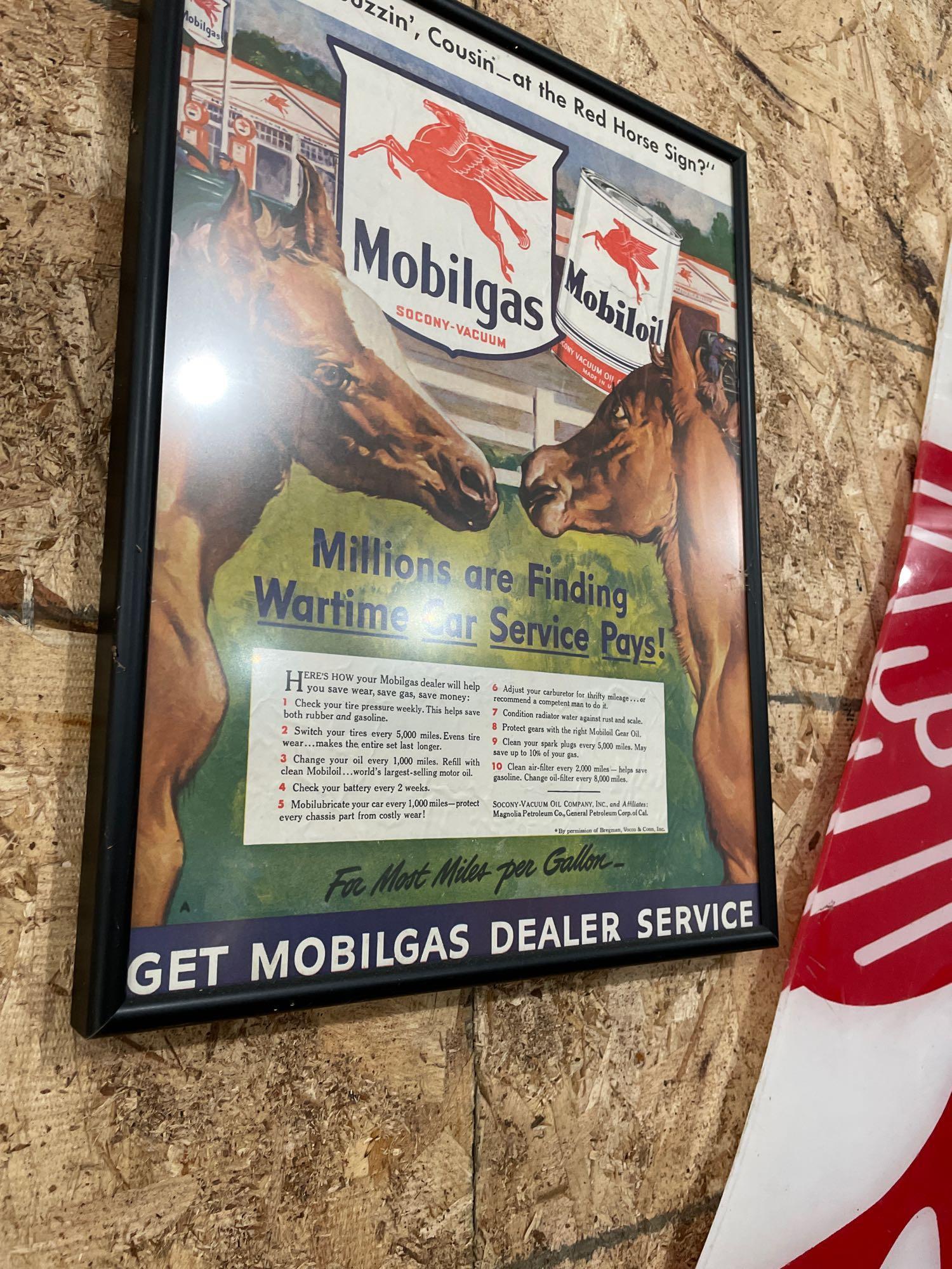 Mobil Pegasus Sign