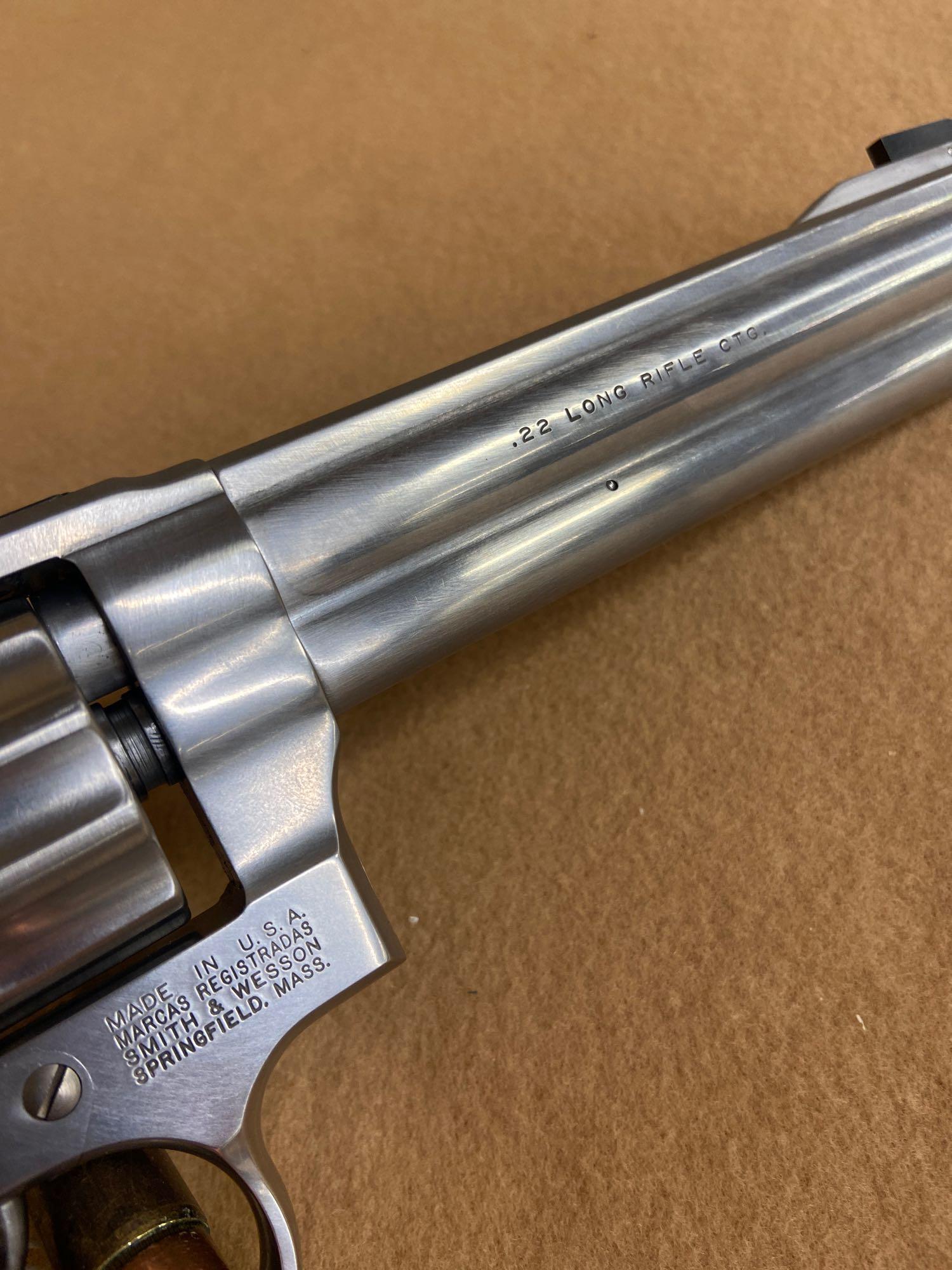 S&W MODEL 617-4 .22 LR 10 SHOT REVOLVER