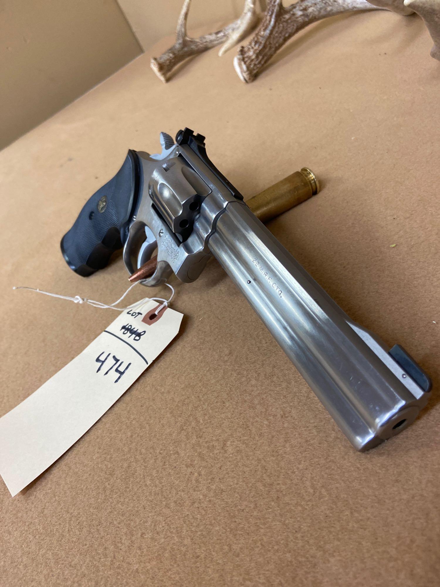 S&W MODEL 648 .22 MRF CTG 10 SHOT REVOLVER