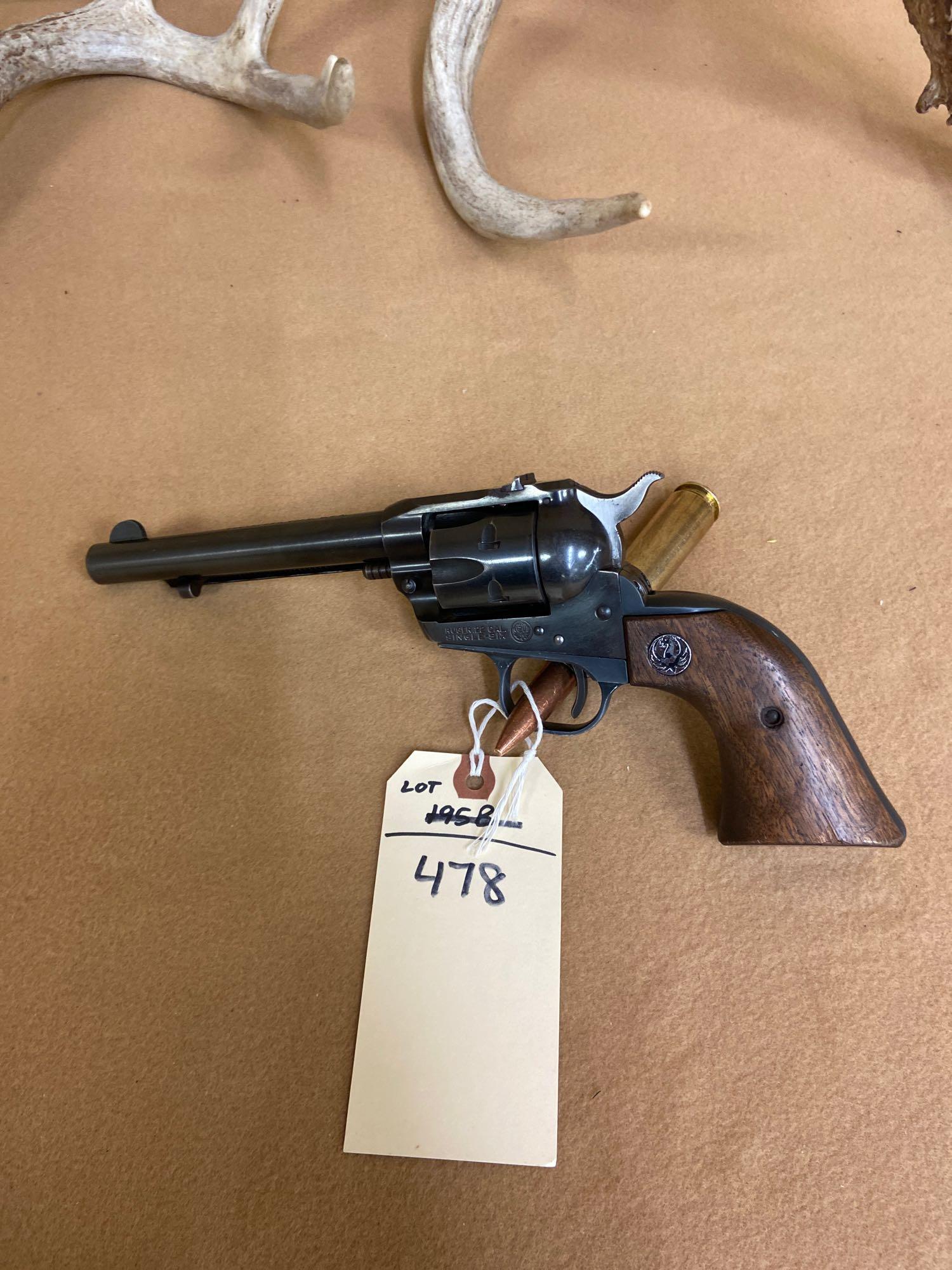 RUGER SINGLE SIX .22 CAL REVOLVER