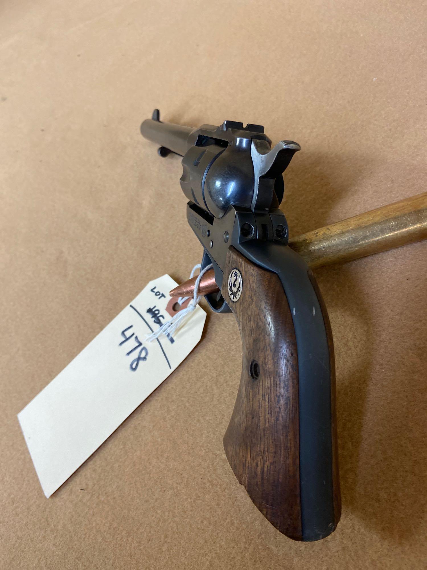 RUGER SINGLE SIX .22 CAL REVOLVER