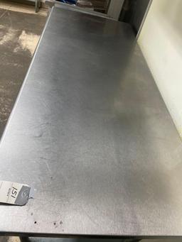 30'' x 72'' x 36''H Stainless Steel Serving Table No Shipping Available