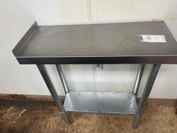 13'' x 30'' x 36''H Stainless Steel Serving Table No shipping available