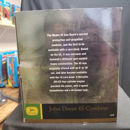 1/16 Scale Ertl Prestige Collection JD 45 Combine