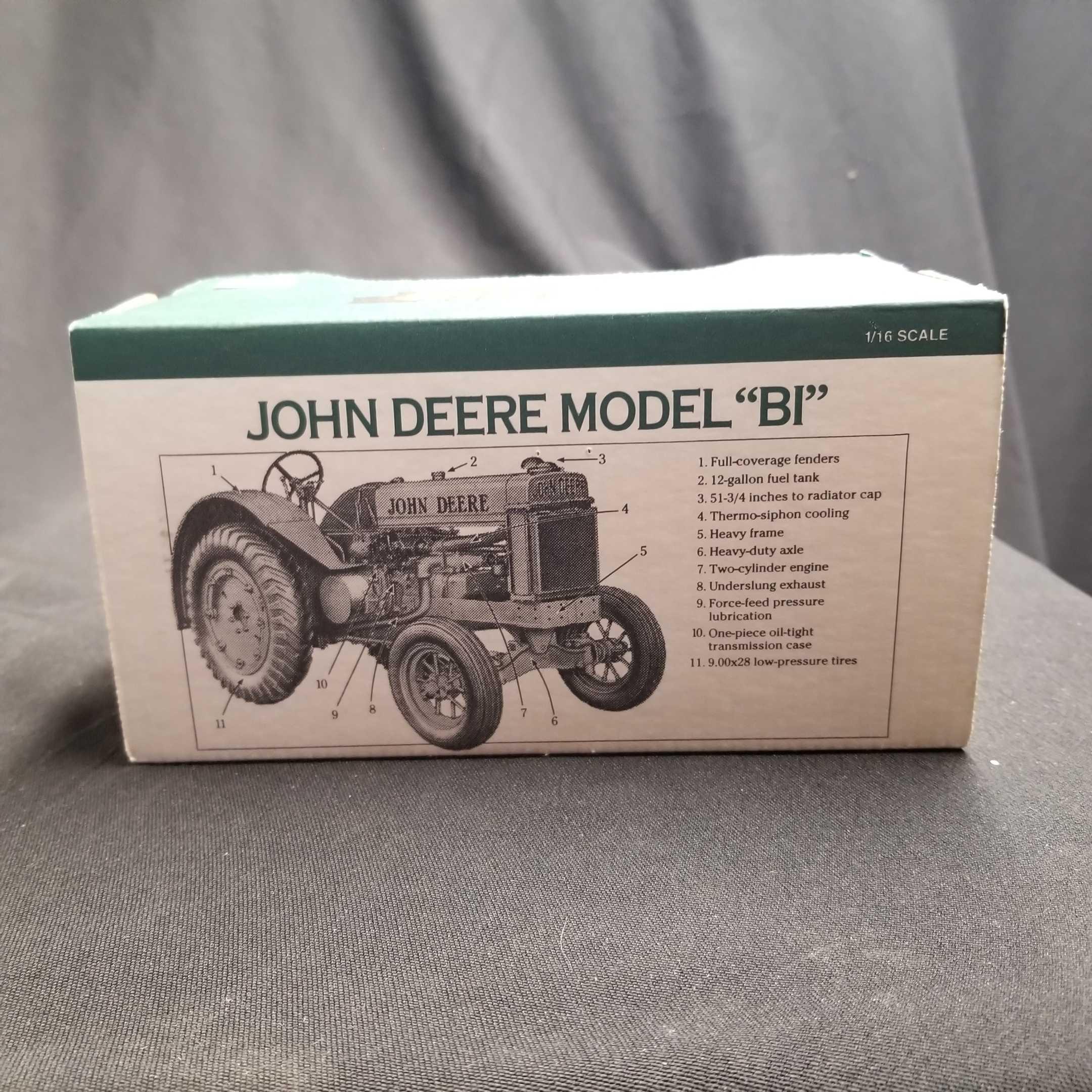 1/16 Scale John Deere BI Tractor-NIB