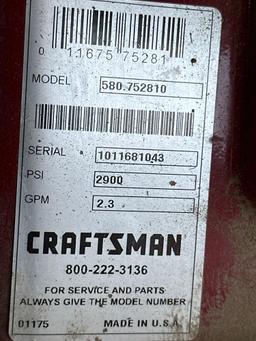 CRAFSTMAN PORTABLE POWER WASHER