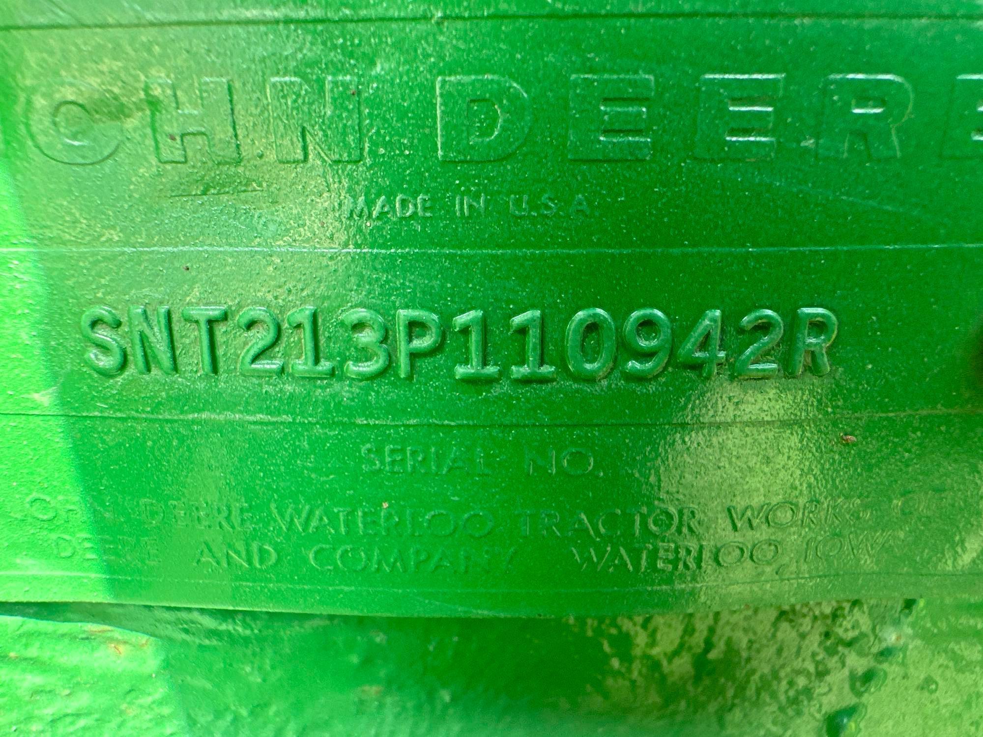 JOHN DEERE "4020" TRACTOR, DIESEL, OPEN STATION , HYDRAULIC FRONT ASSIST, 260 LOADER