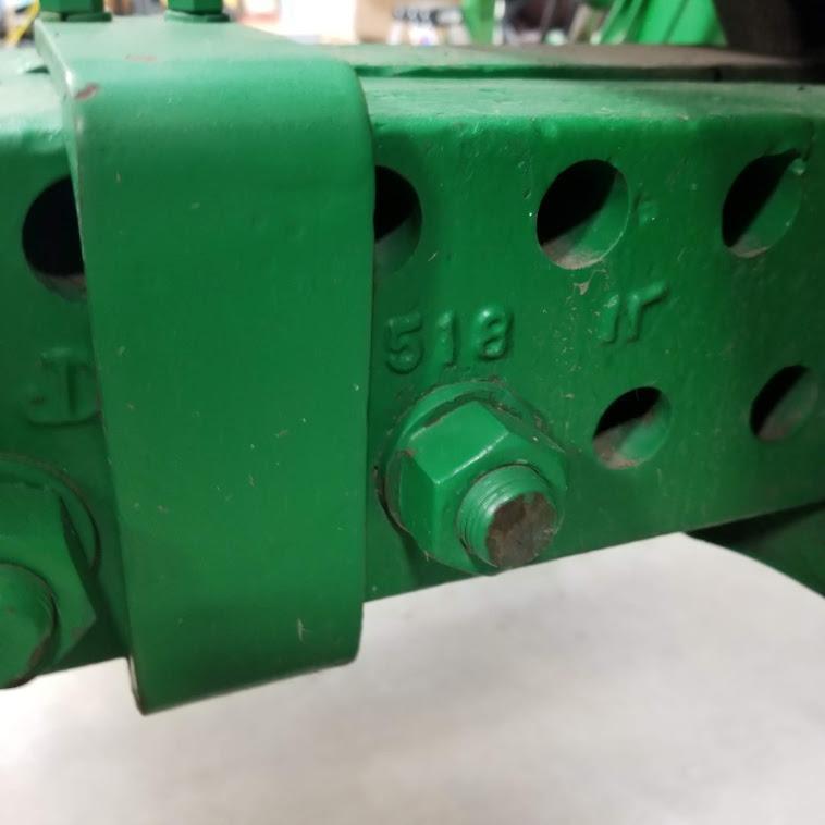 JOHN DEERE "4020" TRACTOR, DIESEL, OPEN STATION , HYDRAULIC FRONT ASSIST, 260 LOADER
