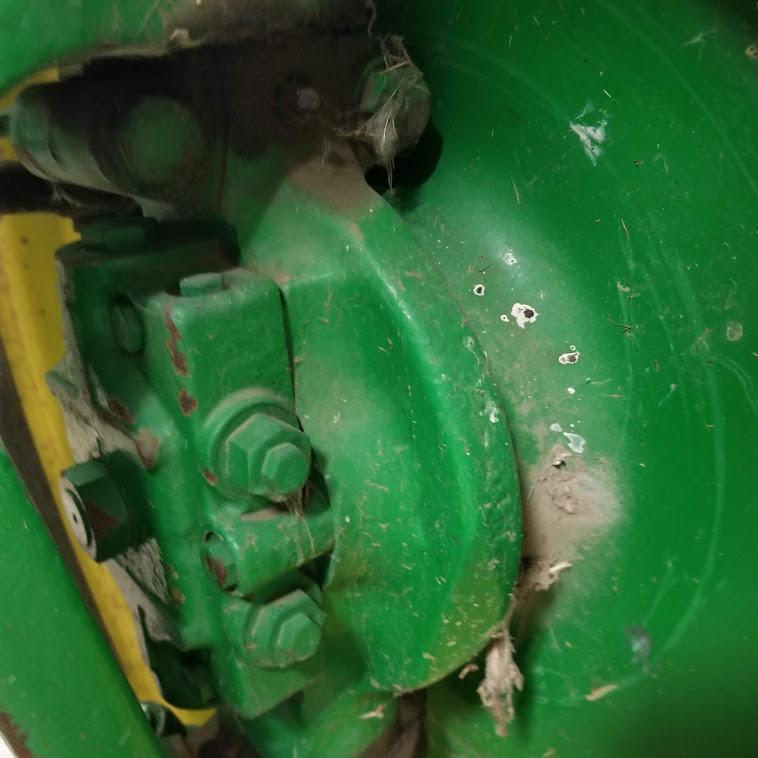 JOHN DEERE "4020" TRACTOR, DIESEL, OPEN STATION , HYDRAULIC FRONT ASSIST, 260 LOADER