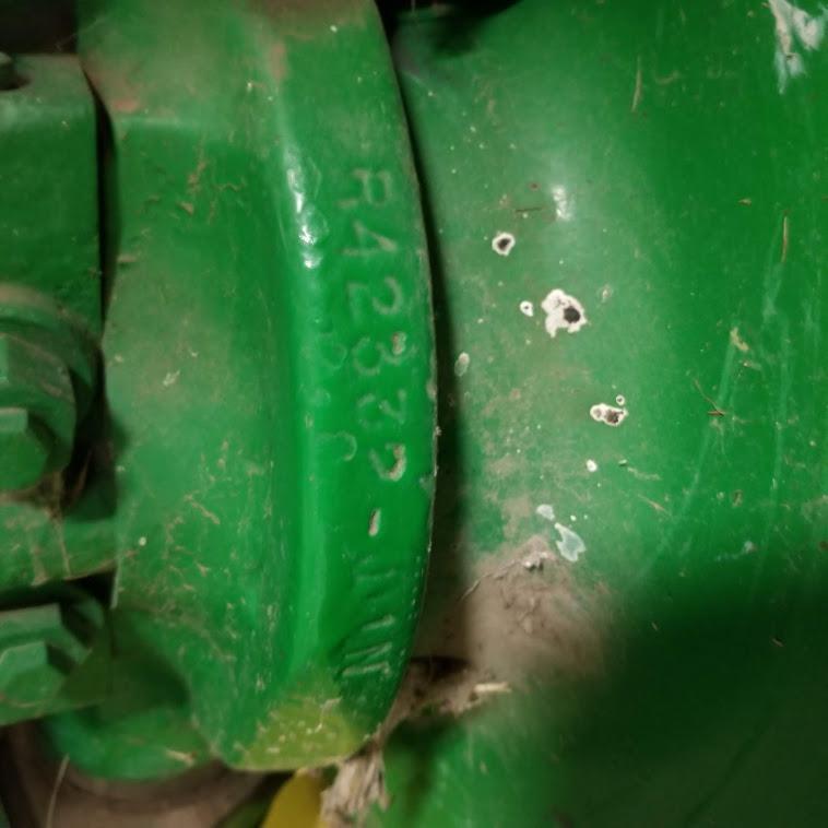 JOHN DEERE "4020" TRACTOR, DIESEL, OPEN STATION , HYDRAULIC FRONT ASSIST, 260 LOADER