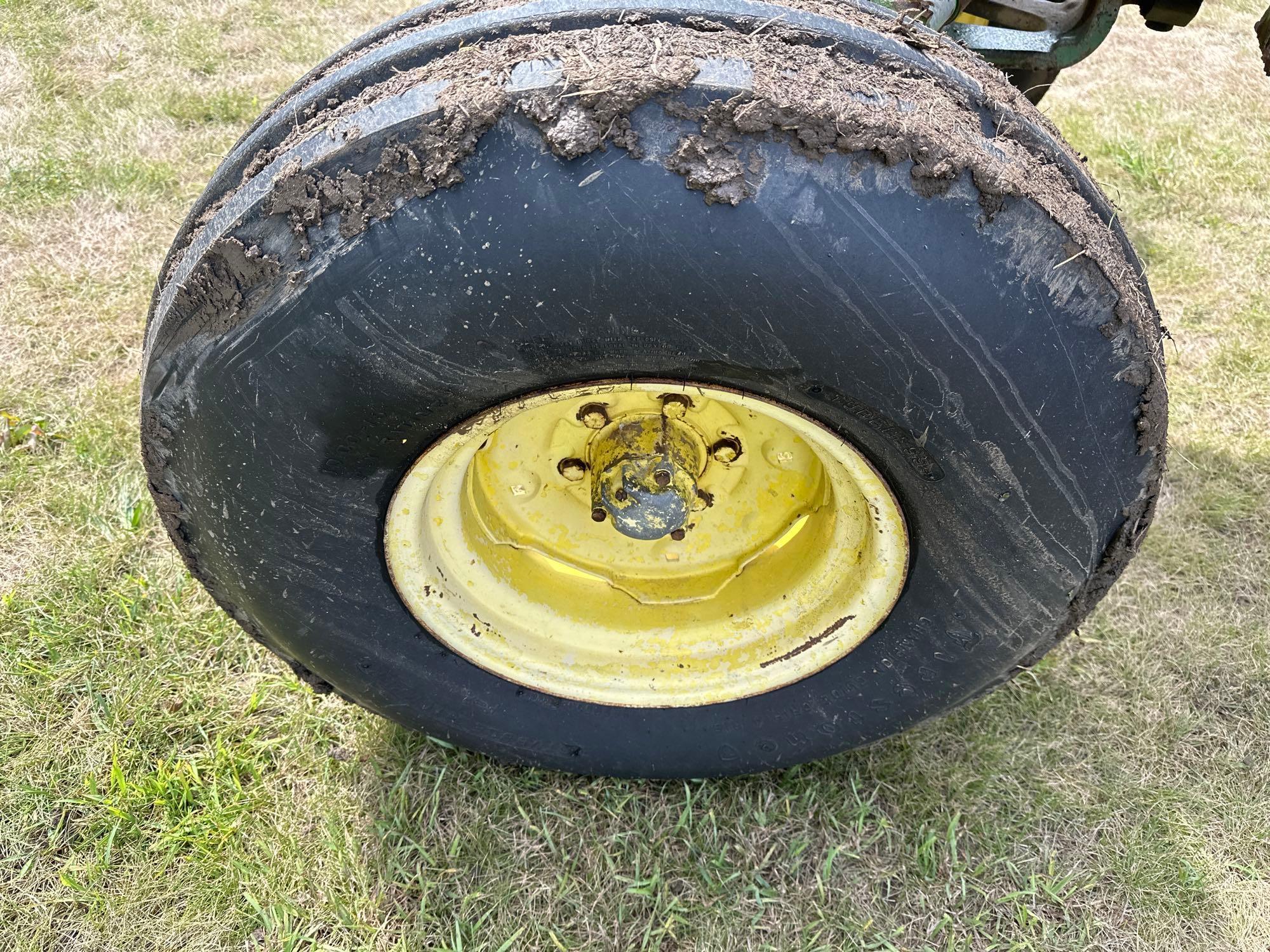 JOHN DEERE "4010" TRACTOR, DIESEL, 8/3 SYNCRO WIDE FRONT