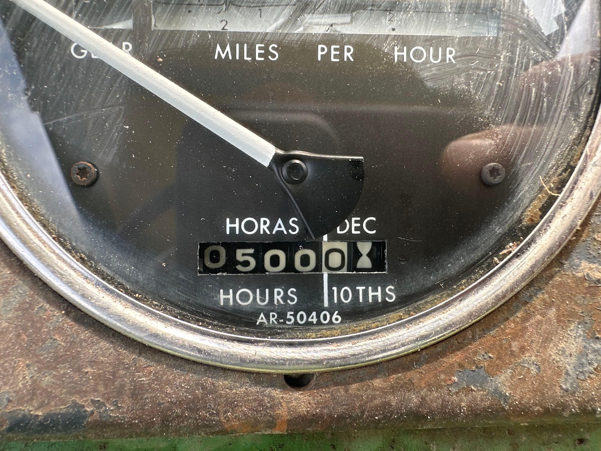 JOHN DEERE "4010" TRACTOR, DIESEL, 8/3 SYNCRO WIDE FRONT