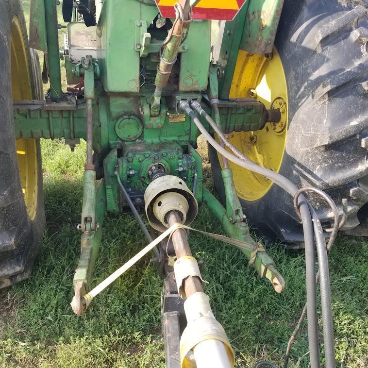 JOHN DEERE "4010" TRACTOR, DIESEL, 8/3 SYNCRO WIDE FRONT