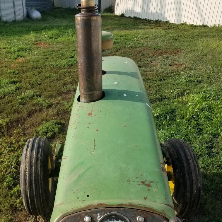 JOHN DEERE "4010" TRACTOR, DIESEL, 8/3 SYNCRO WIDE FRONT