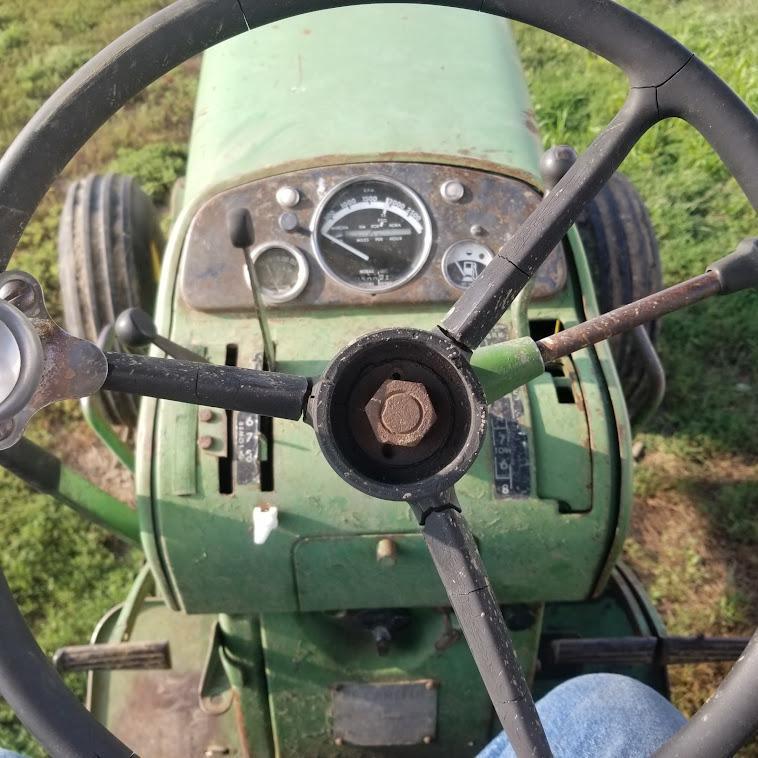 JOHN DEERE "4010" TRACTOR, DIESEL, 8/3 SYNCRO WIDE FRONT