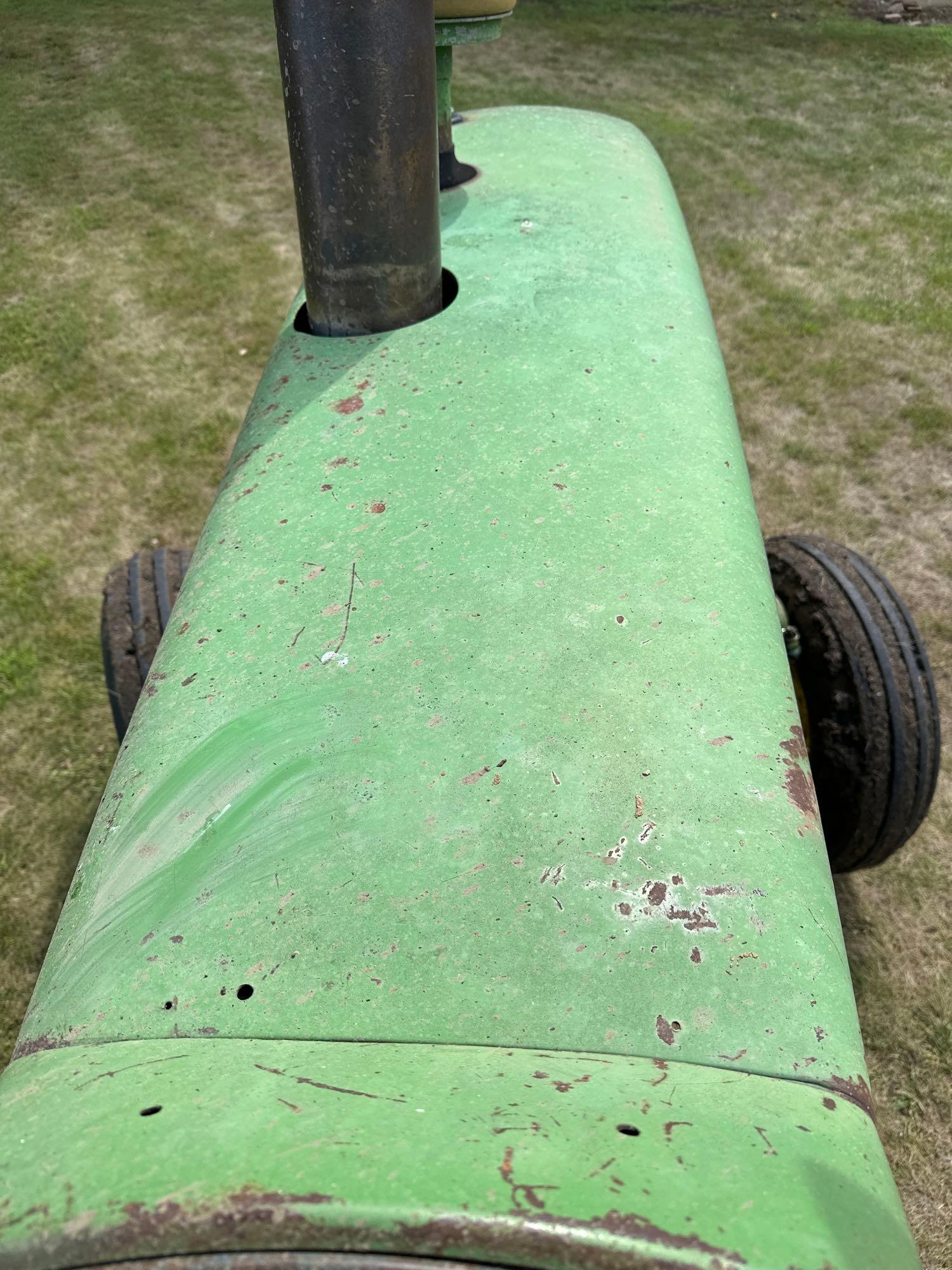 JOHN DEERE "4010" TRACTOR, DIESEL, 8/3 SYNCRO WIDE FRONT