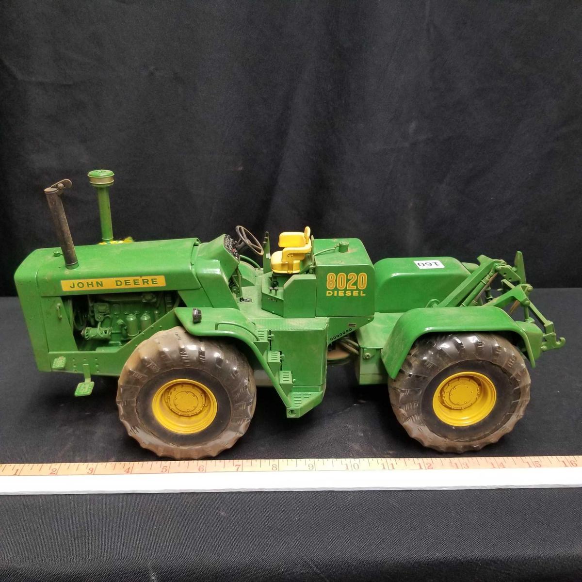 JOHN DEERE "8020" TRACTOR 4WD OPEN STATION 3 POINT SINGLES