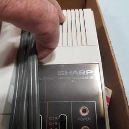 Sharp Adding Machine