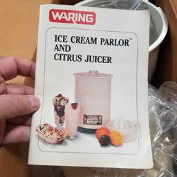 Electric Ice Cream/Juicer