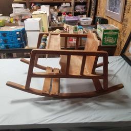 Vintage Rocking Play Chair