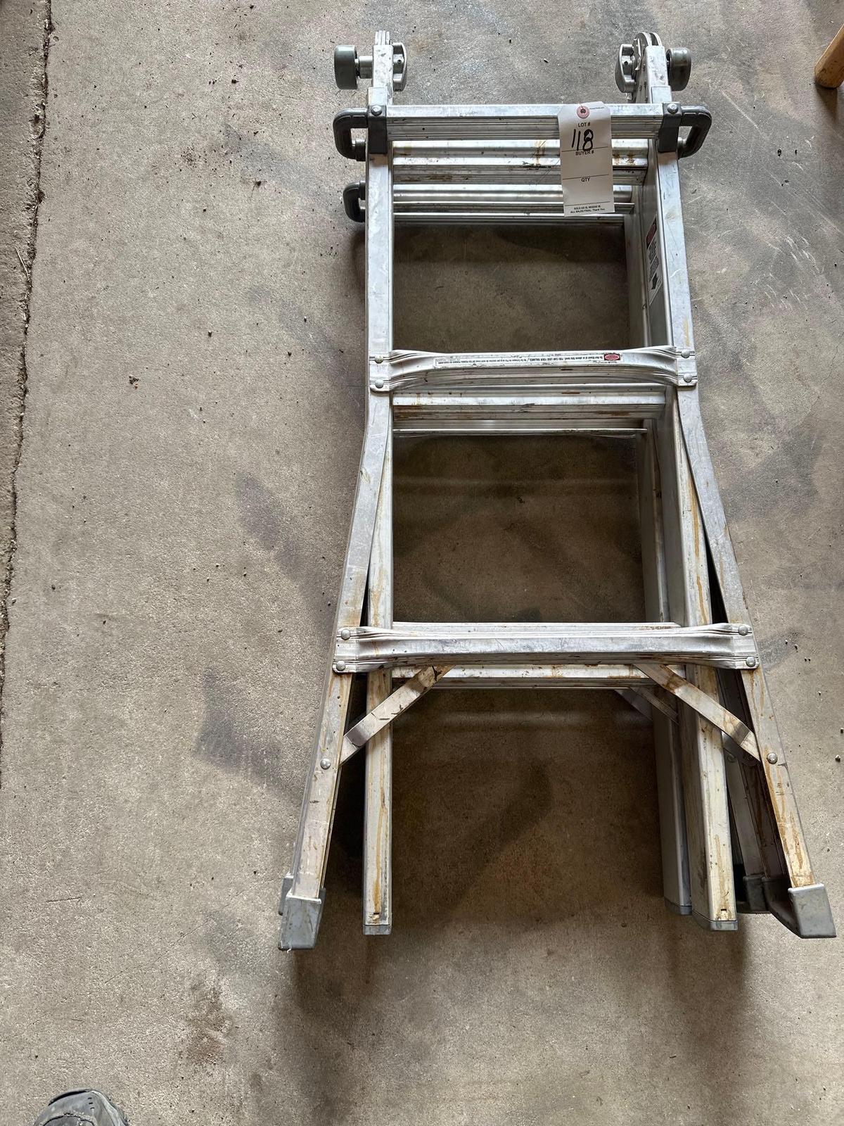 Aluminum ladder