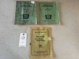 Oliver Manuals