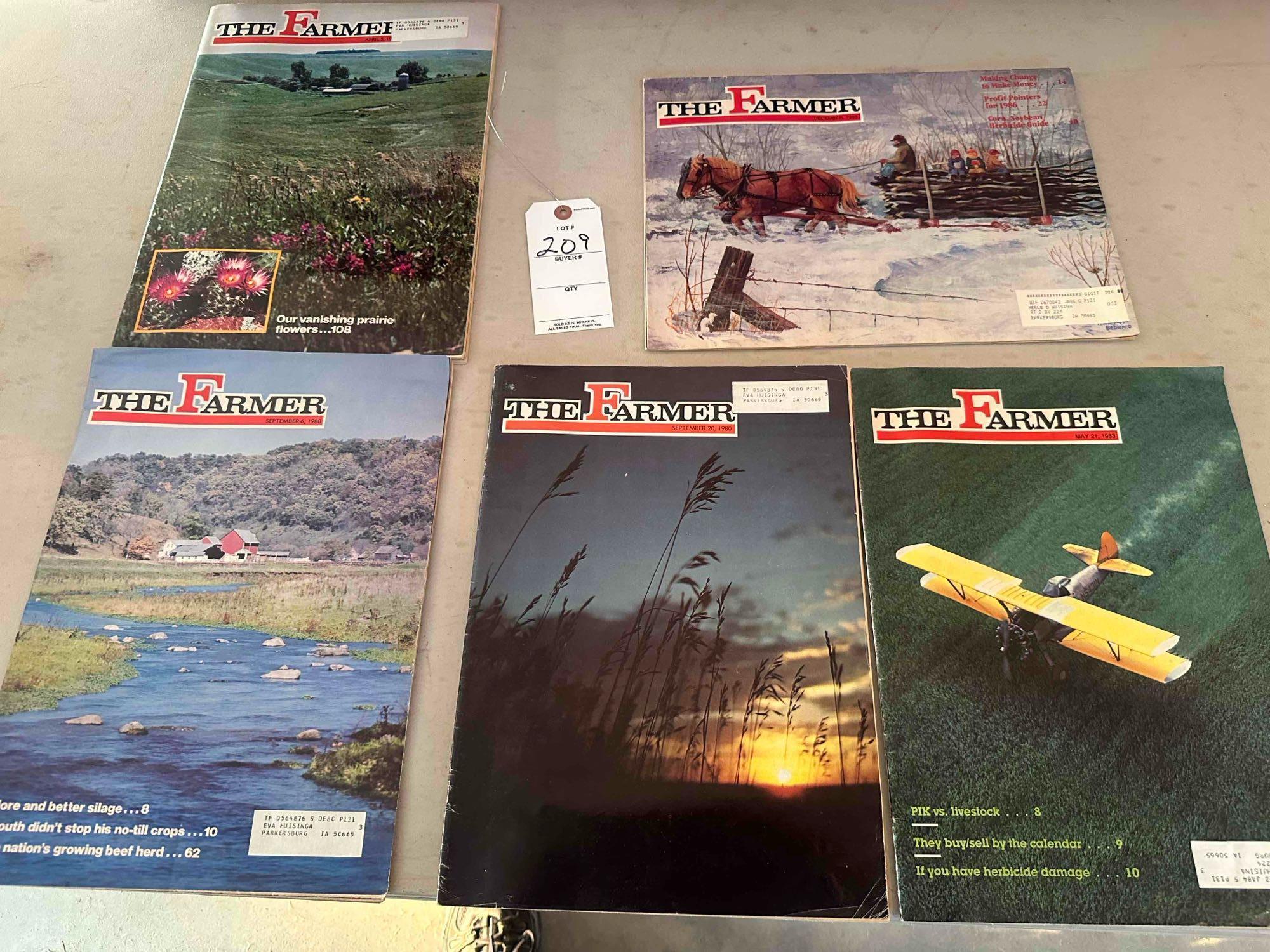 The Farmer magazines