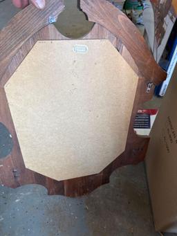 Wall Mirror with Hooks
