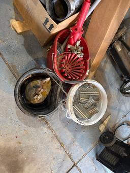 Mop with Bucket, Roofing Nails