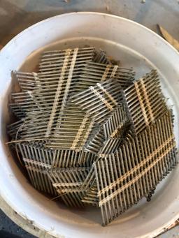 Mop with Bucket, Roofing Nails