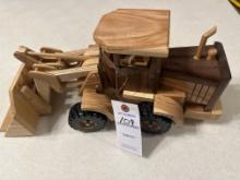 Handcrafted wheel loader